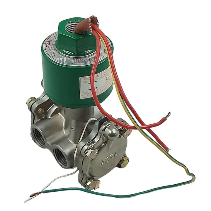 Válvula Solenoide Asco 8316A065 3 Vias 1/2 NPT 24V 9,7W - Cabo Eletro