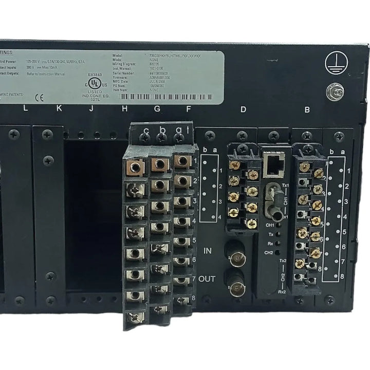 Relé De Proteção GE MULTILIN F35 125-250v 0,7A - Cabo Eletro