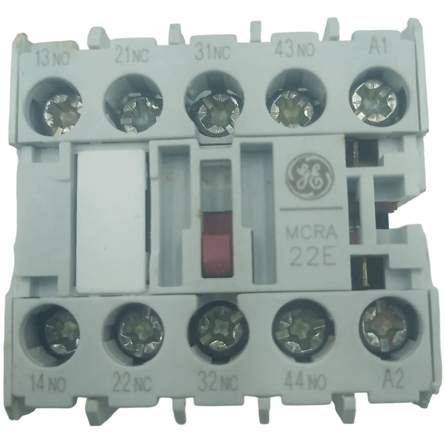 3pç Contator Auxiliar 120v 50-60hz 2na+2nf Mcra022at4 Ge - Cabo Eletro