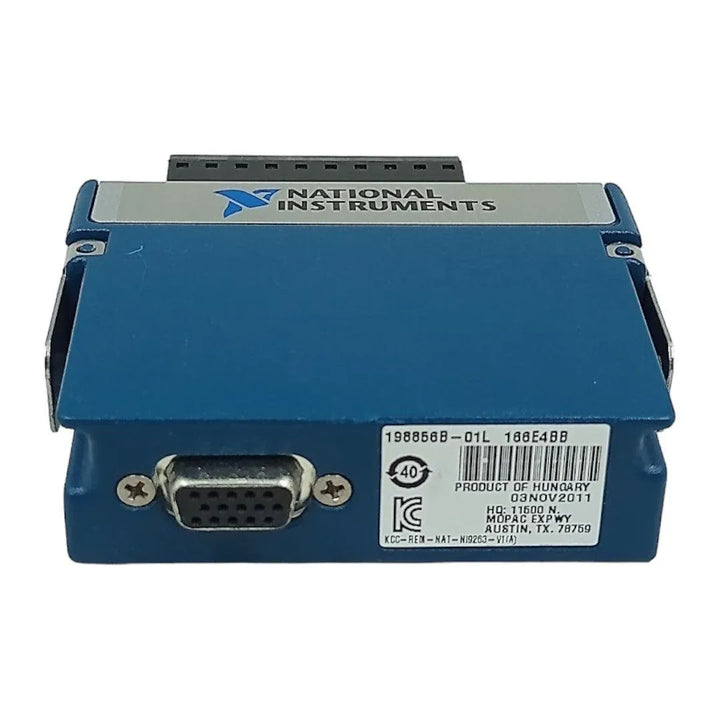 Módulo de Saída National Instruments NI-9263 4cH 10v 16Bit - Cabo Eletro