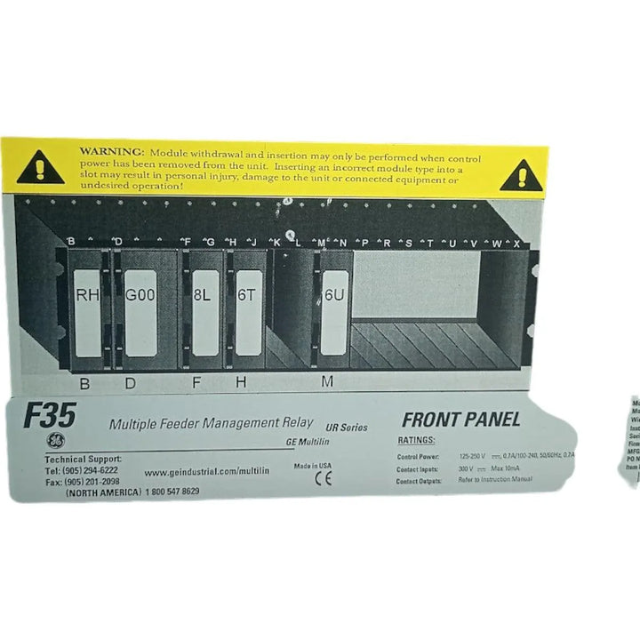 Relé De Proteção GE MULTILIN F35 125-250v 0,7A - Cabo Eletro