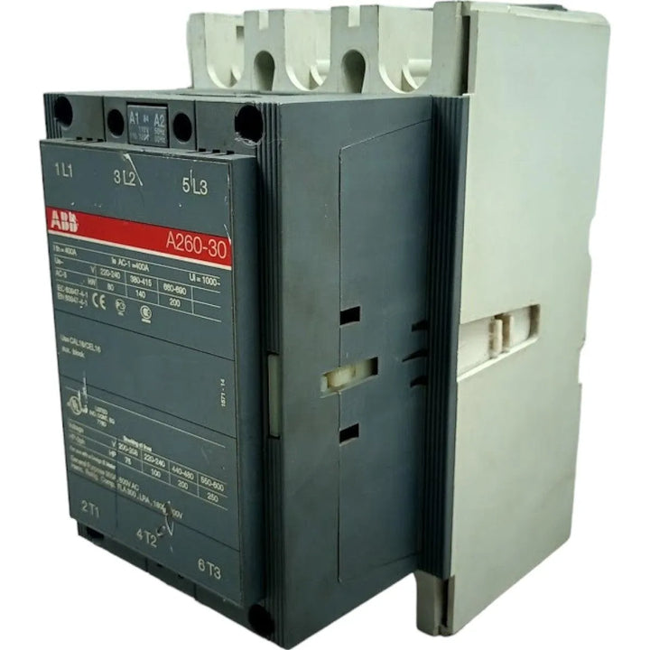 Contator Tripolar ABB A260-30-11-84 110-120v 60Hz - Cabo Eletro