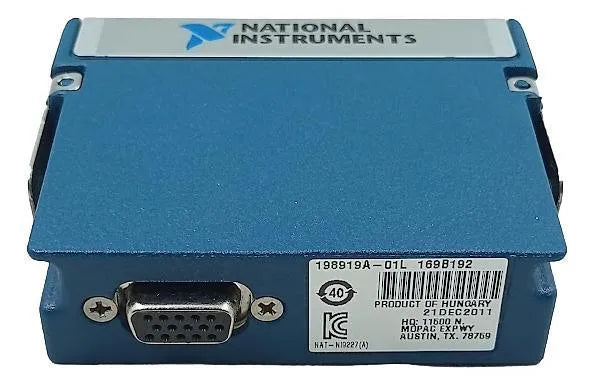 Módulo CAN National Instruments NI 9227 4 Portas - Cabo Eletro