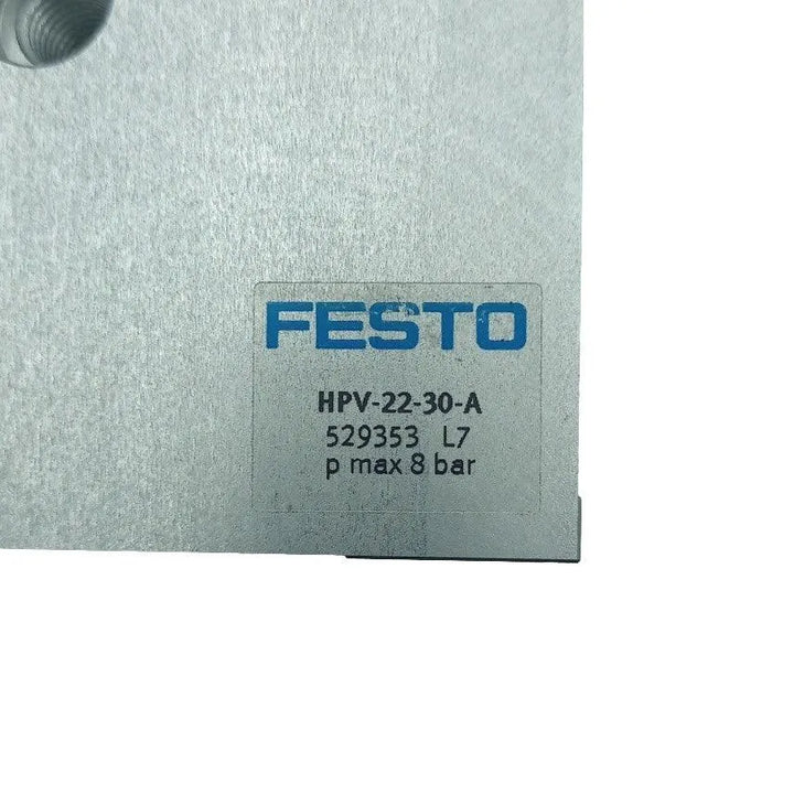 Válvula Separadora Festo HPV-22-30-A 529353 L7 8 Bar - Cabo Eletro