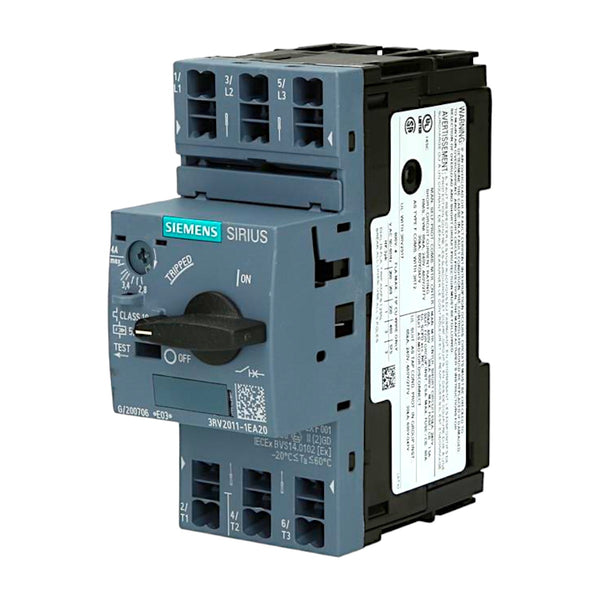 Disjuntor Motor Tripolar Siemens 3RV2011-1EA20 2.8-4.0A