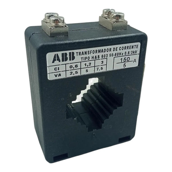 Transformador de Corrente ABB Trafo 603 50-60HZ 0.6/3KV - Cabo Eletro