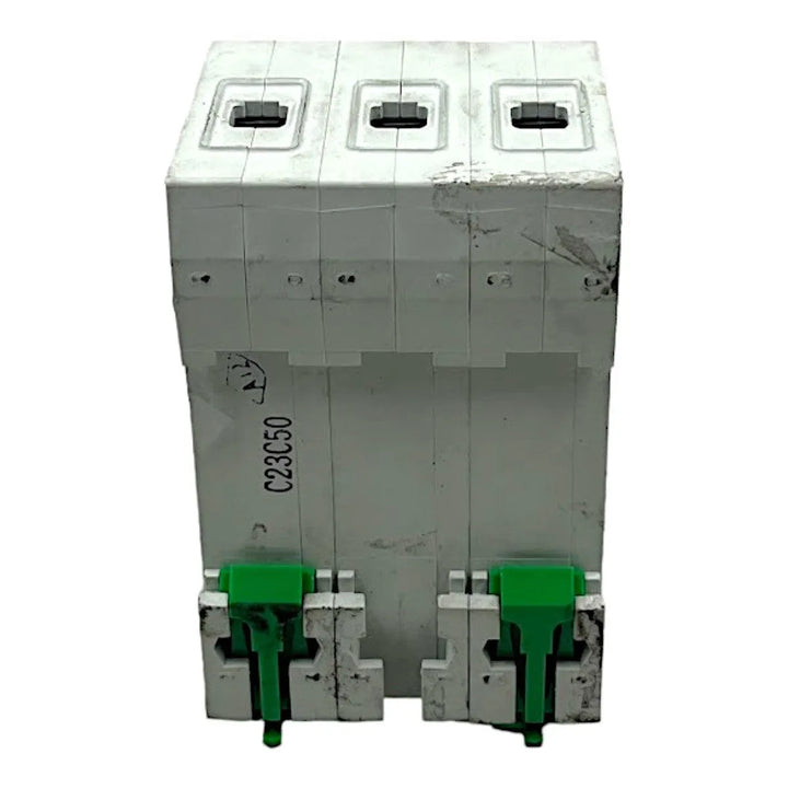 Disjuntor Tripolar Schneider EASY9 Curva C 50A 400v 3kA - Cabo Eletro