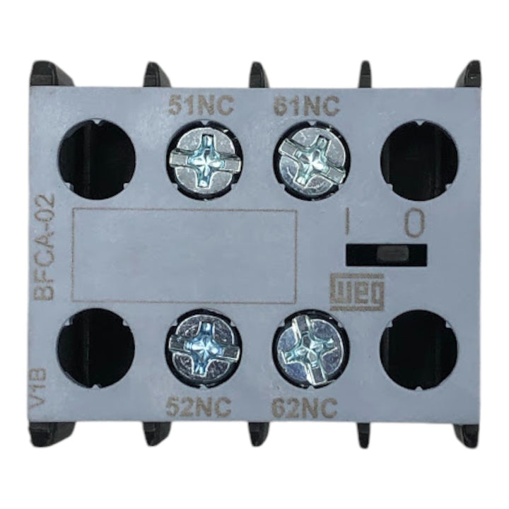 Bloco de Contato Auxiliar WEG BFCA-02 2NF 690v - Cabo Eletro