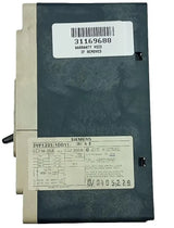 Disjuntor Motor Siemens 3VF1231-1DD11-0AA0 3P 16-25A 690V - Cabo Eletro