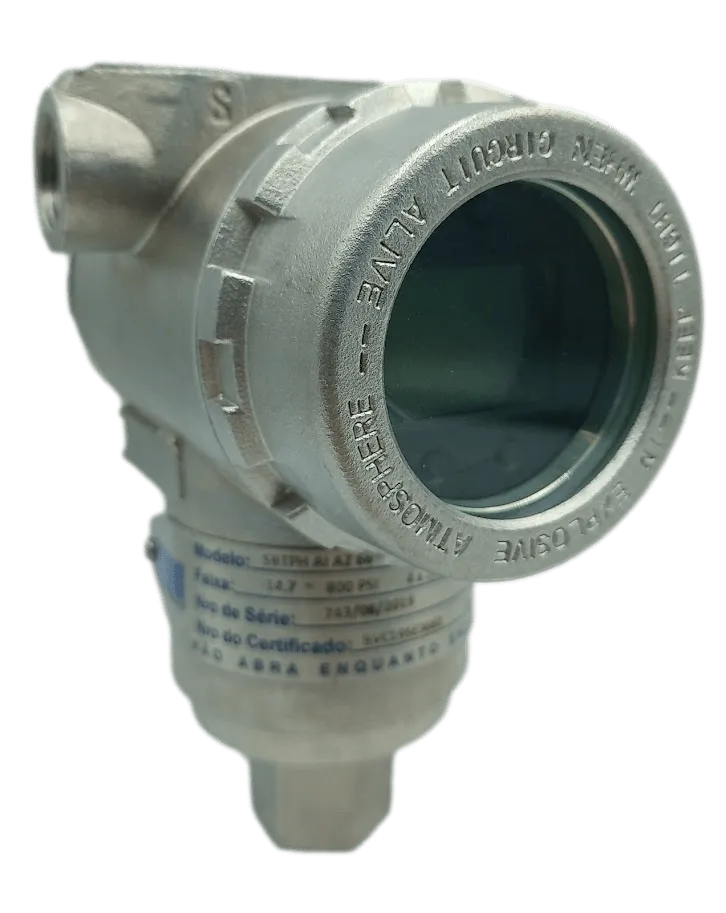Transmissor de Pressão SABI SBTPH -14,7 a 800 Psi - Cabo Eletro
