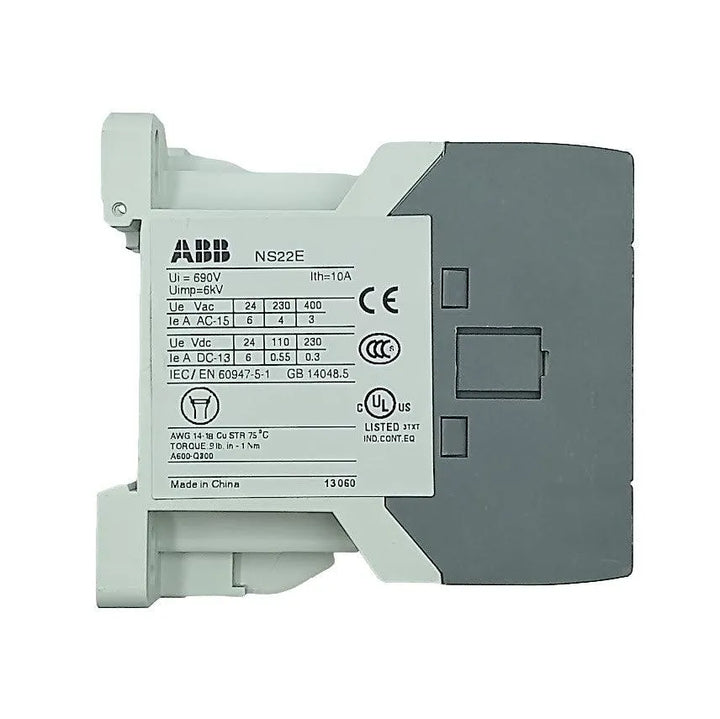 Mini Contator ABB NS22E-23 1SBH101001M2322 110v 50/60Hz - Cabo Eletro