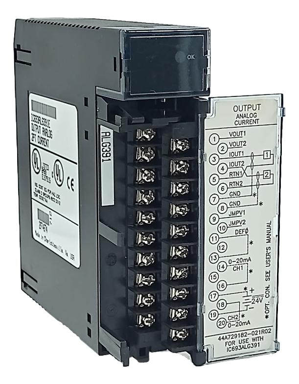 Modulo de Saida Fanuc IC693ALG391E - Cabo Eletro