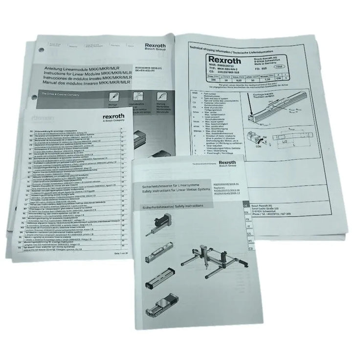 Módulo Linear Rexroth R005 526722 MKK-080-NN-2 - Cabo Eletro