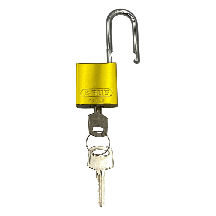 Cadeado Abus 72/40HB40 5x39x20mm - Cabo Eletro