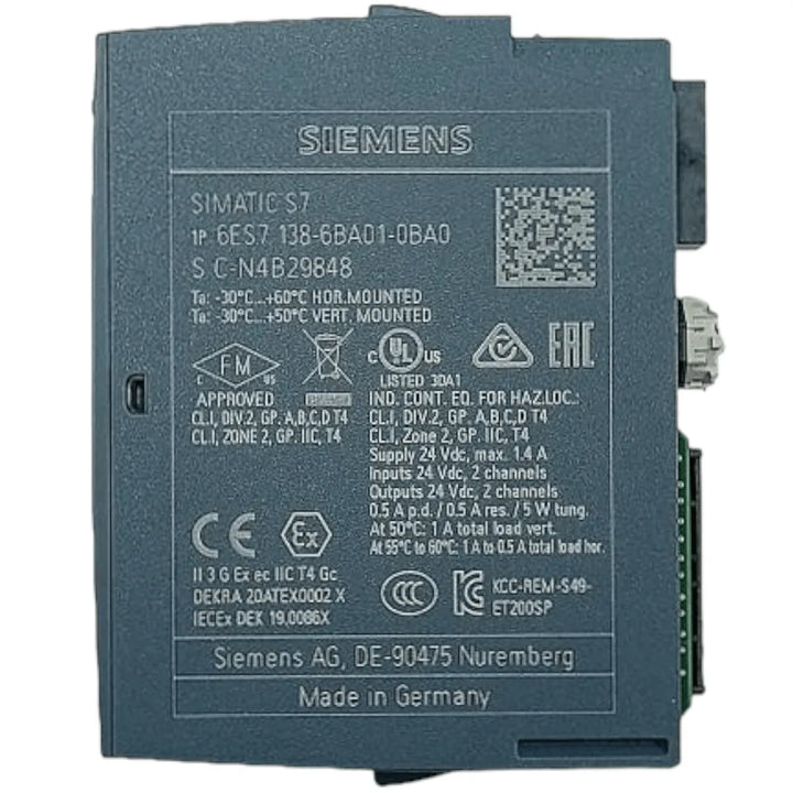 Modulo Decodificador SIEMENS 6ES7138 6BA01 0BA0 - Cabo Eletro