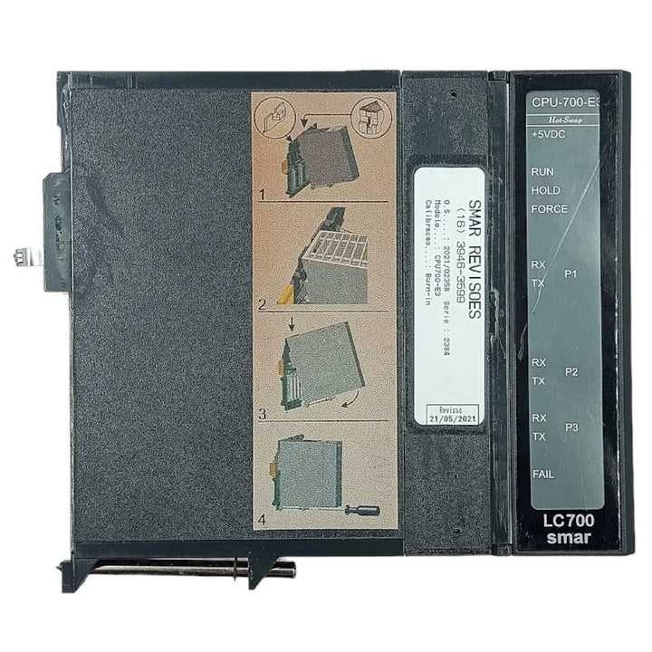 Modulo PLC Smar LC700 CPU-700-E - Cabo Eletro