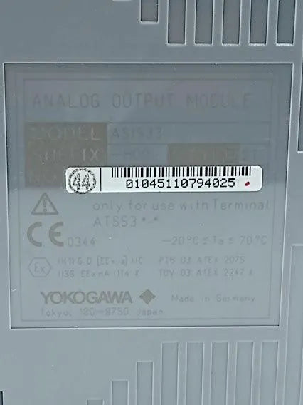 Modulo De Saida Analogico Yokogawa ASI533-H00 S1 - Cabo Eletro