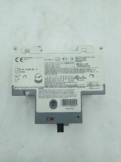 Disjuntor Motor Abb Ms132 3 Polo 0,16-0,25a 690vac - Cabo Eletro