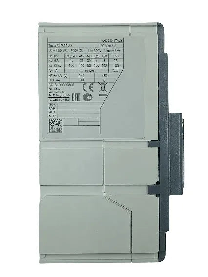 Disjuntor Caixa Moldada ABB SACE TMAX XT1C 160 1SDA067399R1 - Cabo Eletro