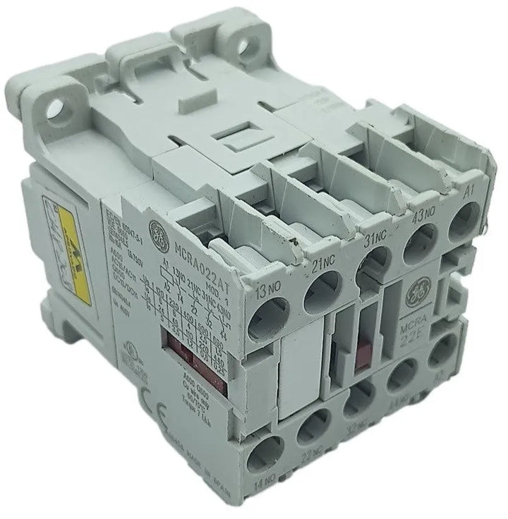 Mini Contator GE MCRA022AT 120v 50/60Hz 2NF + 2NA - Cabo Eletro