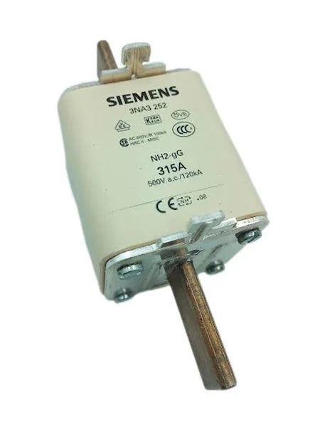 Fusivel N 315a 500v 120 Ka 3na3 252 Siemens - Cabo Eletro