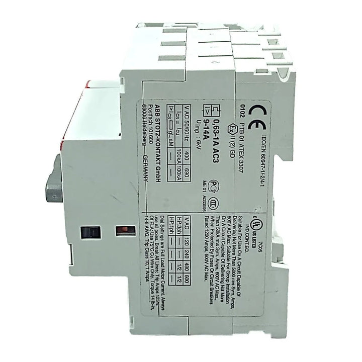 Disjuntor Motor Termomagnético ABB MS325 690V~ 100KA + SK-11 - Cabo Eletro