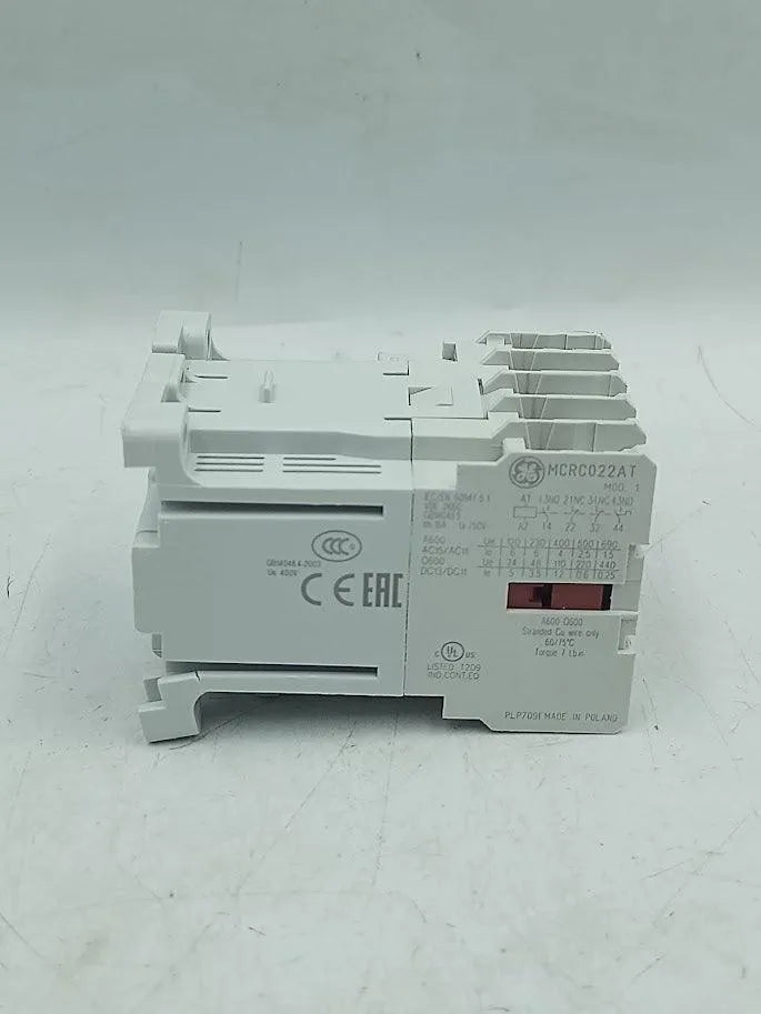 Mini Contator Auxiliar Ge MCRC022ATL 750V 16A - Cabo Eletro