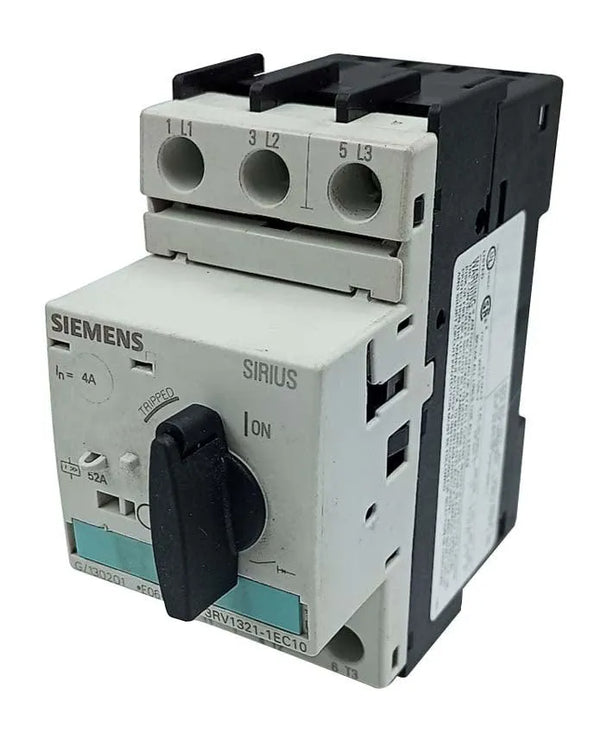 Disjuntor Motor Siemens 3rv1321-1ec10 4a - Cabo Eletro