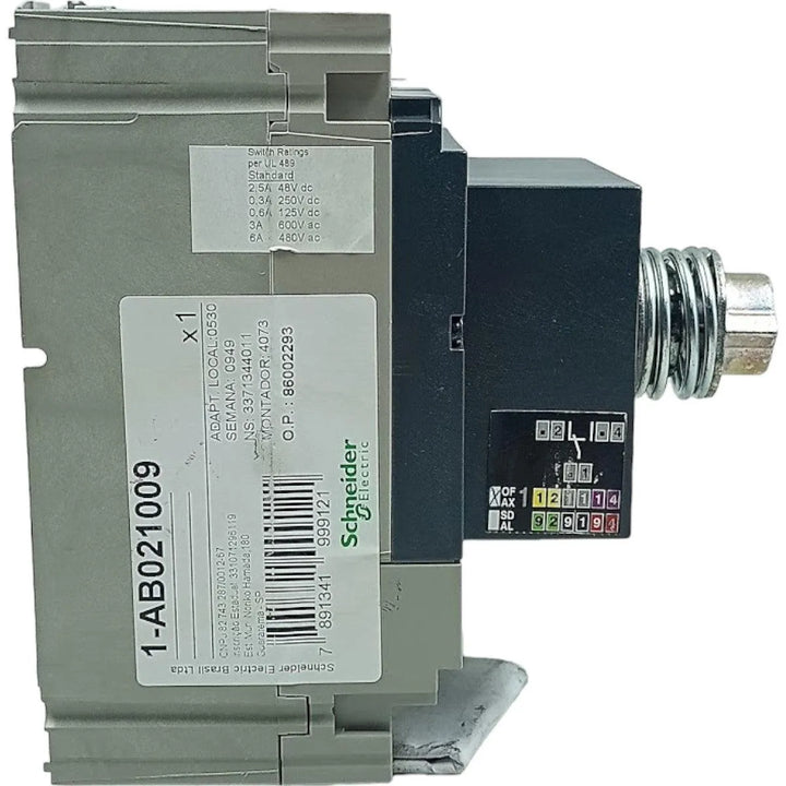 Disjuntor Caixa Moldada Merlin Gerin NS100 H 750V 8KV 50A - Cabo Eletro