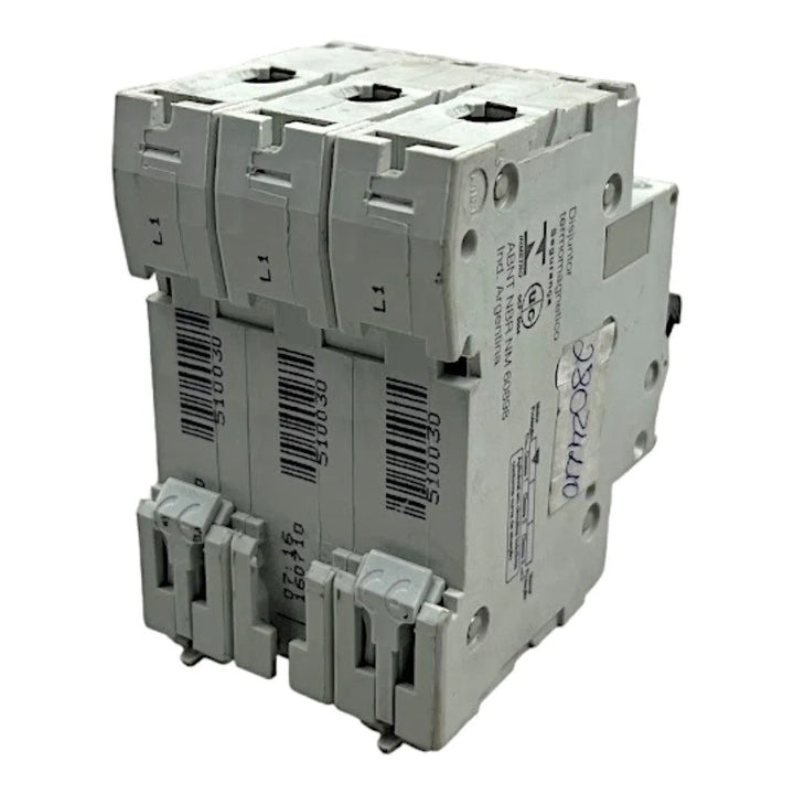 Disjuntor Tripolar Schneider C60N B10 Curva B 10A 400v 6kA - Cabo Eletro