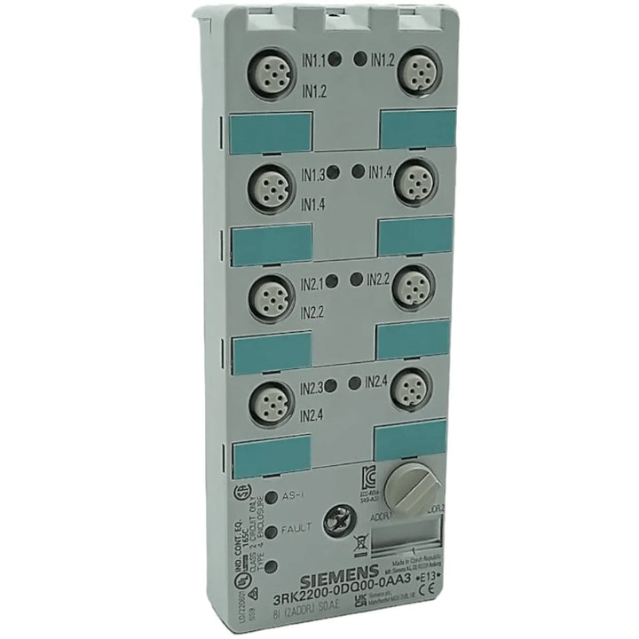 Módulo Compacto Siemens 3RK2200-0DQ00-0AA3 AS-i K60 200mA - Cabo Eletro