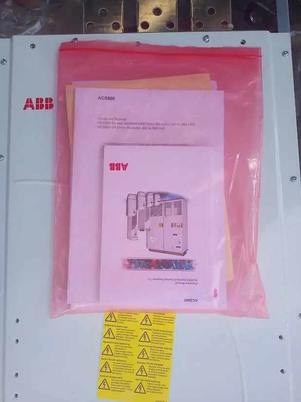 Inversor de Frequência ABB ACS800-04-0210-5+E210+J400+P904 - Cabo Eletro