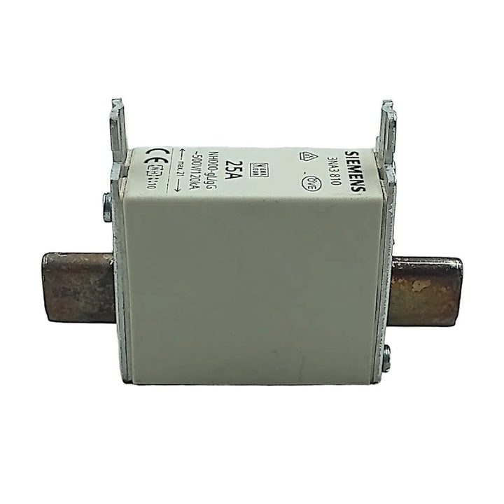 Fusível Siemens 3NA3 810 25A 500V 120kA - Cabo Eletro