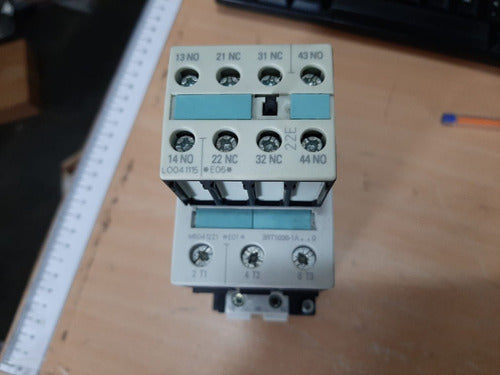 Contator 3rt1036-1av00 + Contator Auxiliar 3rh1921 440v 60hz - Cabo Eletro