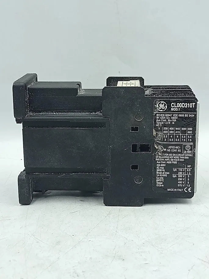 Contator Ge CL00D310T 10E 25A 1000V - Cabo Eletro