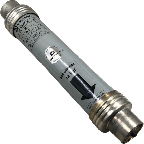 Fusível HH Montema 4,16/7,2 kV 2A 63A 12KGF