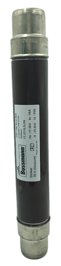 Fusível Bussmann 17.5TDLSJ16 17.5kV 16A 35.5kA - Cabo Eletro