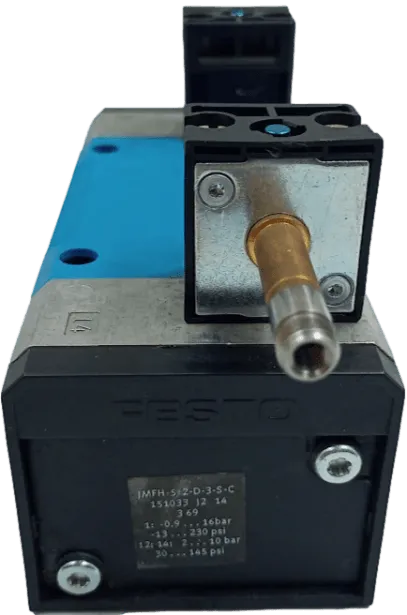 Válvula Solenoide Festo JMFH-5/2-D-3-S-C - Cabo Eletro