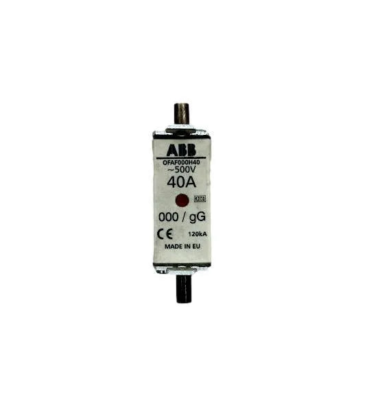 Fusivel Nh 000 ABB OFAF000H40 40a 500v 120ka - Cabo Eletro