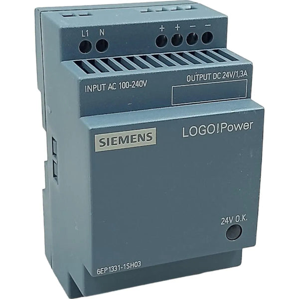 Fonte De Alimentação Siemens 6EP1331-1SH03 1,3A 24v - Cabo Eletro