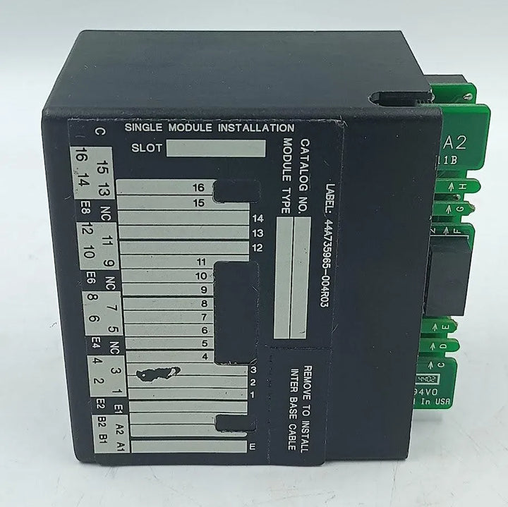 Módulo de Saída Isolado Ge Fanuc IC670MDL930J 240VAC 50/60HZ - Cabo Eletro