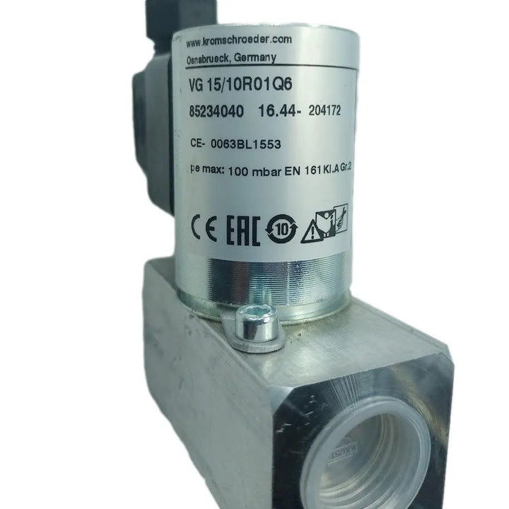 Válvula Solenoide Krom Schroder VG 15/10R01Q6 85234040 - Cabo Eletro