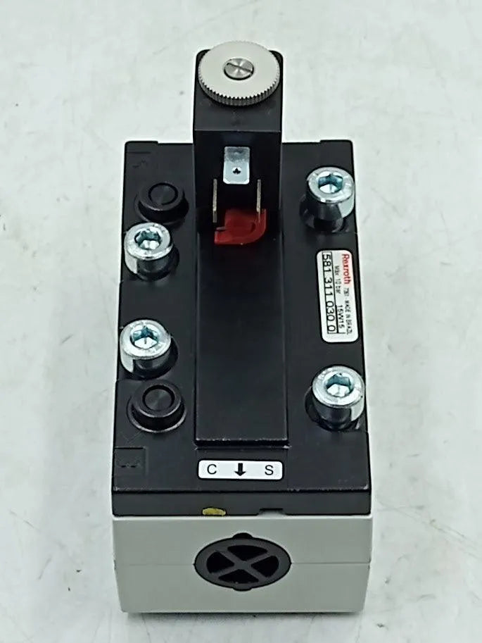 Válvula Solenoide Rexroth 581 311 030 0 10 Bar - Cabo Eletro