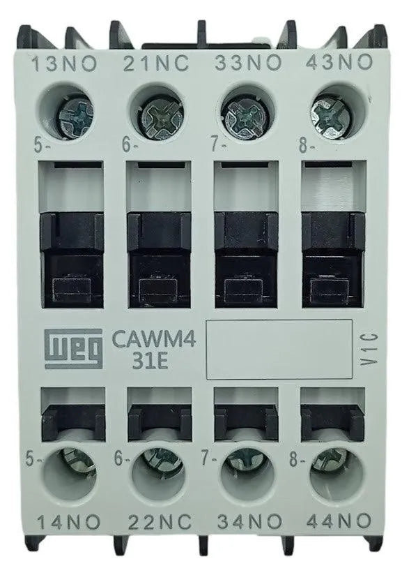 Contator WEG CAWM4-31-00V26 10A 190-220v 50/60Hz - Cabo Eletro