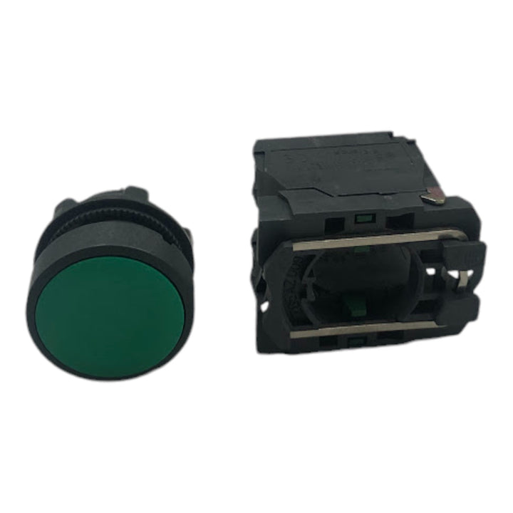 Botão De Comando 22mm Telemecanique XB5-AA33+ZBE-10 2NA - Cabo Eletro