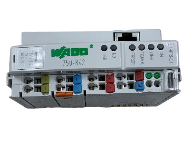 Módulo Controlador de ETHERNET Wago 750-842 24VDC - Cabo Eletro