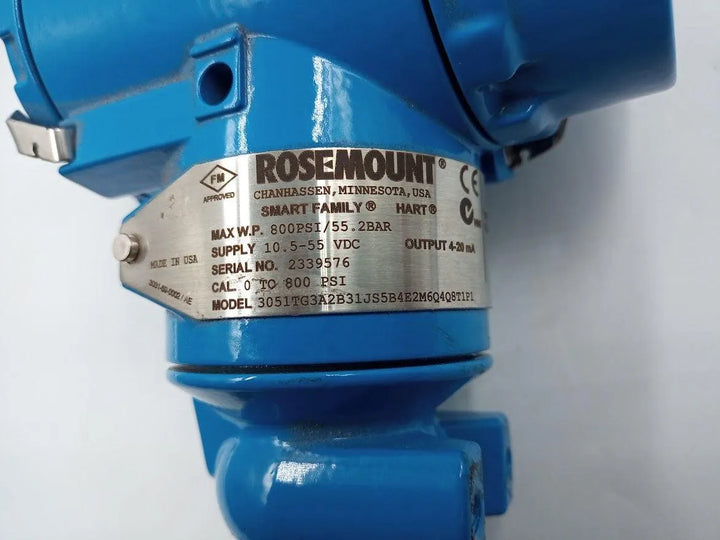 Transmissor de Pressão Rosemount 3051TG3A2B31JS5B4E2M6Q4Q8T1 - Cabo Eletro