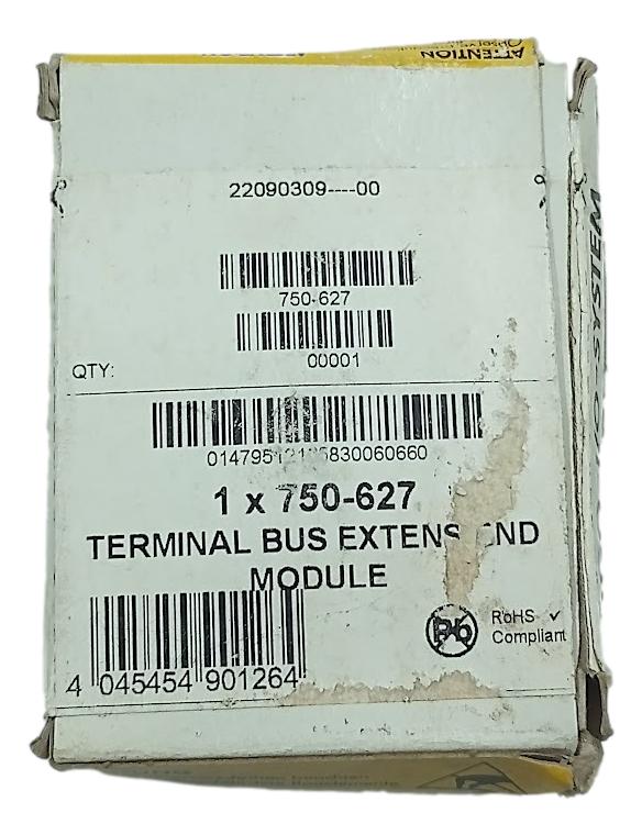 Módulo Terminal de Extensão de Barramento WAGO 750-627 - Cabo Eletro