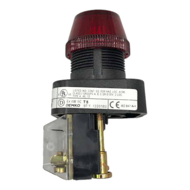Luz Piloto Vermelha Allen-Bradley 800H-QR24 24v 30mm - Cabo Eletro