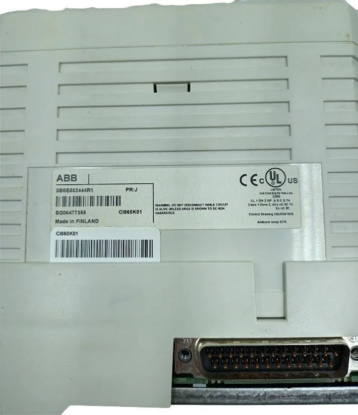 Módulo de Interface ABB CI860K01 3BSE032444R1 J - Cabo Eletro